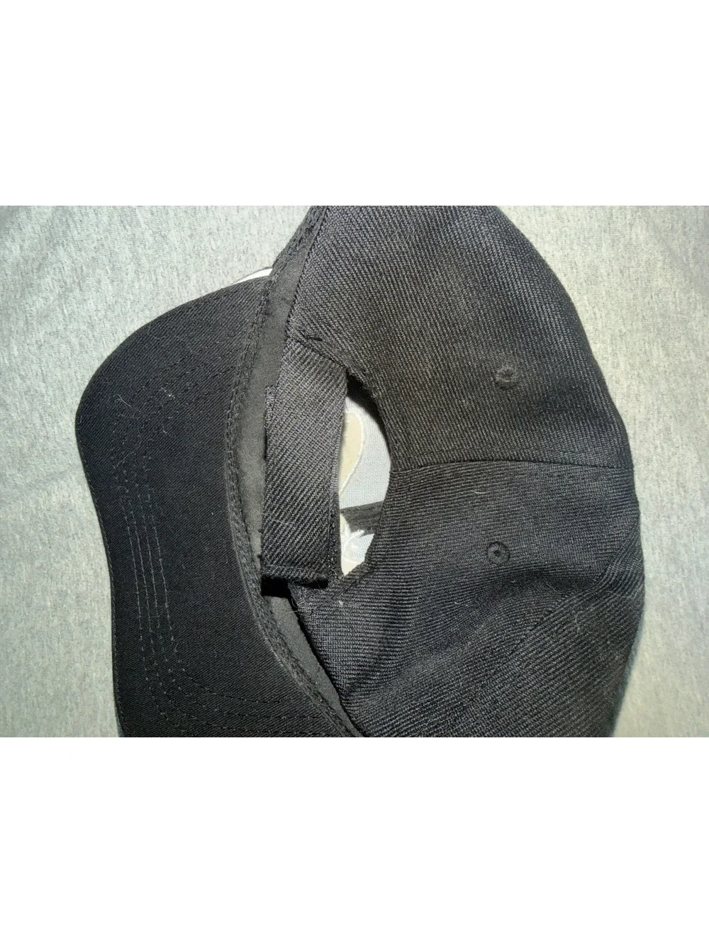 Black Princess Embroidered Baseball Cap Hat